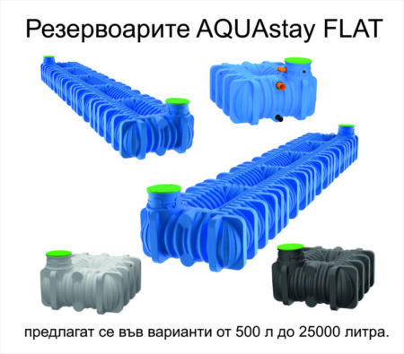 резервоар AQUAstay FLAT