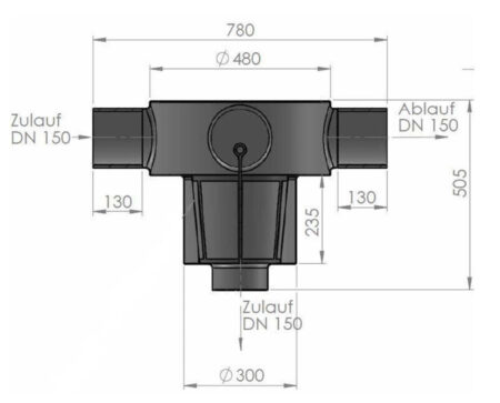 Evo Basket INOX DN150-4