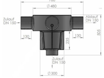 Evo Basket PE DN150-4