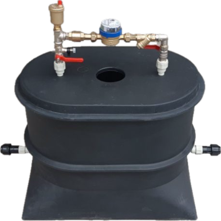 Vodomerna shahta s vodomer