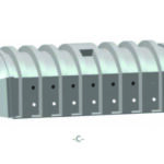 Дренажен тунел AQUAway C единичен