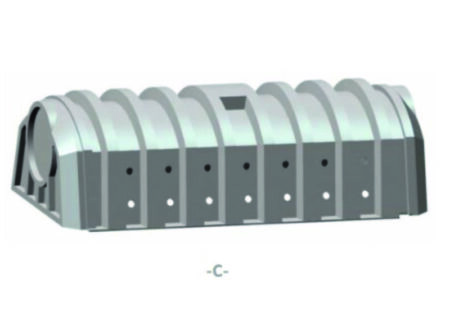 Дренажен тунел AQUAway C единичен