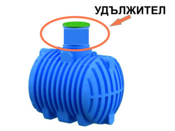 Удължител за резервоар AQUAstay 500 мм